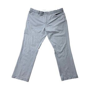 RLX Ralph Lauren Mens Sz 40x30 Gray Golf Pants Straight Fit